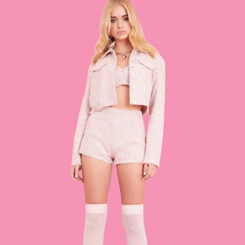 Dollskill Tweed shimmer set